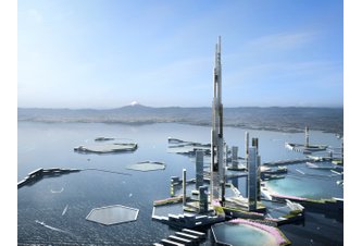 Photo Japonsko vybuduje do roku 2045 prvé futuristické mesto. Jeho dominantou bude najvyššia stavba sveta