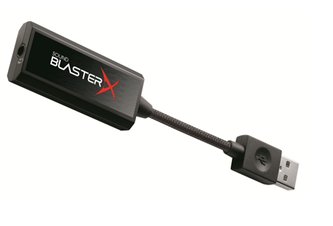 Photo Sound BlasterX G1 - zvuková USB karta o veľkosti palca so 7.1 HD priestorovým zvukom 