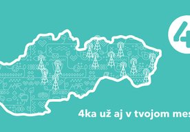 Photo Surfujte so 4kou na najmodernejšej 4G sieti už aj v Žarnovici, Sobranciach, Čiernej nad Tisou či vo Svite