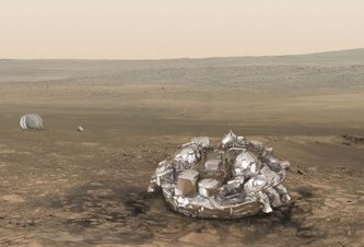 Photo ESA získala detailnejšiu fotku zničenej sondy Schiaparelli
