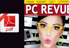 Photo Kompletné vydanie PC REVUE 3/2016 vo formáte PDF