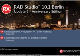 Photo Embarcadero oznamuje RAD Studio 10.1 Berlin Anniversary Edition
