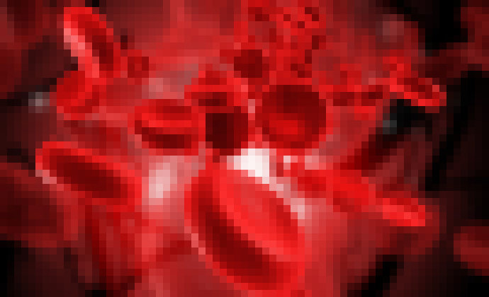 Photo Nanocyty ako umelá krv v prášku. Červené krvinky stačí pridať do vody, zamiešať a aplikovať pacientovi