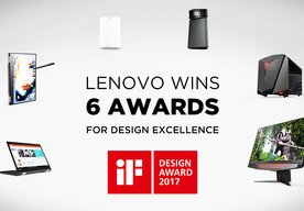 Photo Lenovo vyhralo 6 ocenení iF Product Design – spojenie formy a funkcie slávi úspech