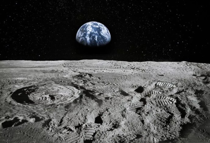 Photo Cesty na Mesiaci by sa mohli vyrábať spekaním mesačného prachu pomocou laserov