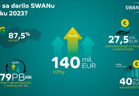 Photo SWAN zaznamenal v roku 2023 mierny rast vo viacerých finančných parametroch  